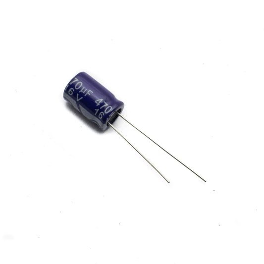 470uF 16V Electrolytic Capacitor