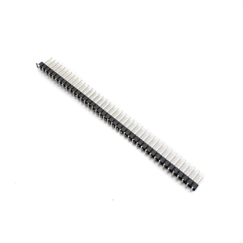 2.54mm 1x40 Pin 90 Degree Male Single Row Header Strip