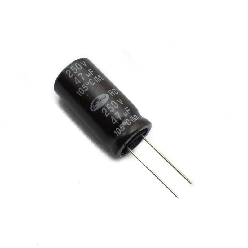 47uF 250V Electrolytic Capacitor