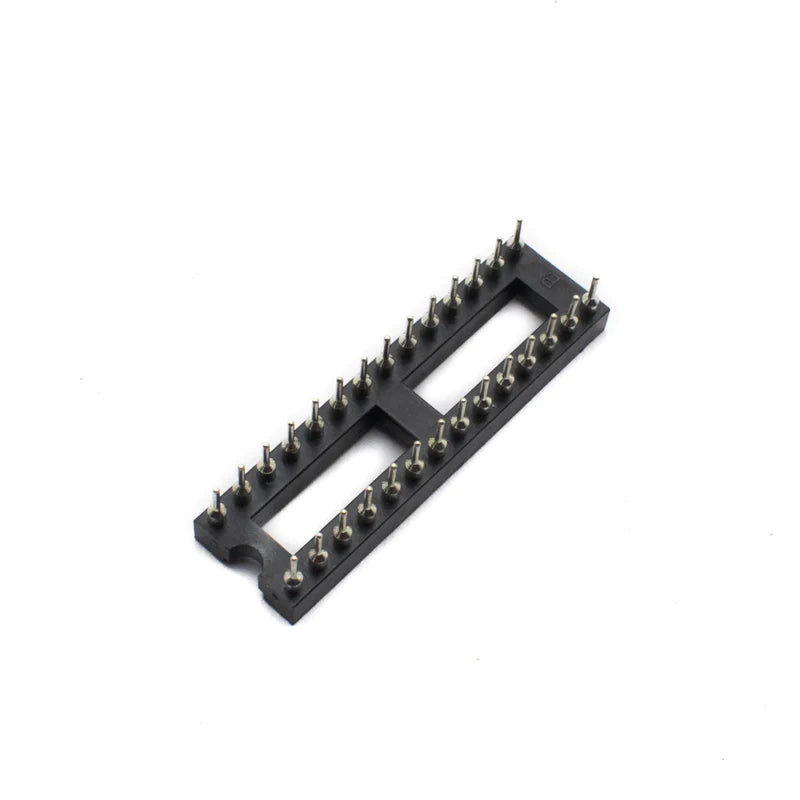 Ic Pin Base 28 Pin Machined IC Base 2.54mm Pitch – ArrowTechCart