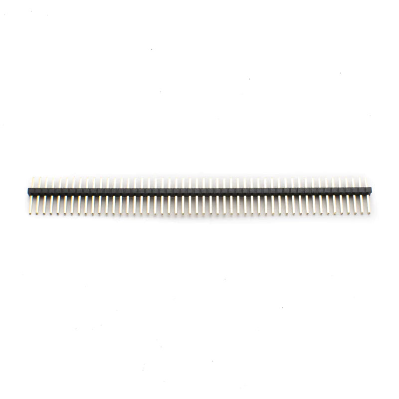 1.27mm 1x40 Pin Straight Male Single Row Brass Header Strip