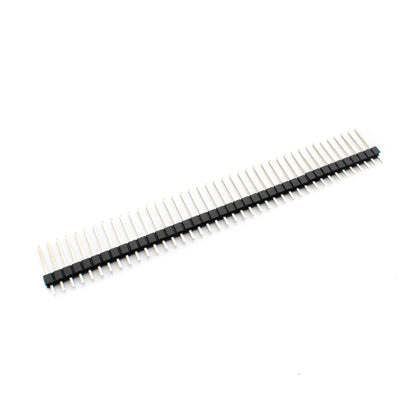 2.54mm 1x40 Pin 15mm Long Male Straight Single Row Brass Header Strip