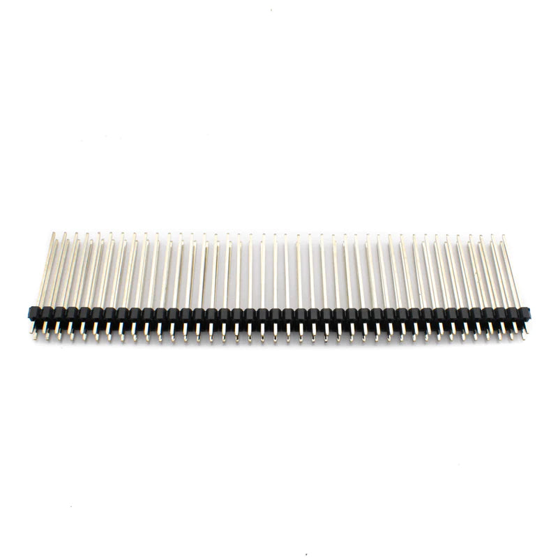 2.54mm 2x40 Pin 25mm Long Male Straight Double Row Brass Header Strip