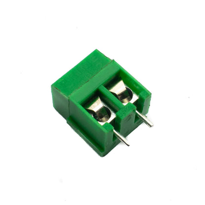 2 Pin PCB Terminal Block 5mm Pitch (Prime 500-2) 12.8x10x9.4mm