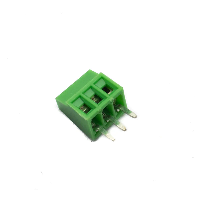 3 Pin Screw Type PCB Terminal Block - 2.54mm Pitch