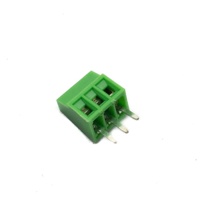 3 Pin Screw Type PCB Terminal Block - 2.54mm Pitch