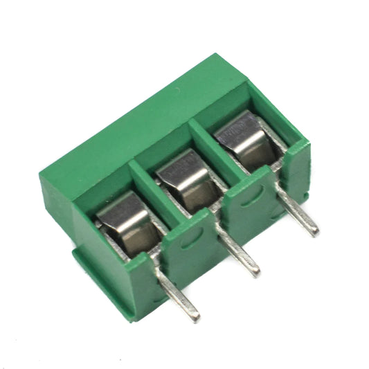 3 Pin Screw Type PCB Terminal Block - 5mm Pitch