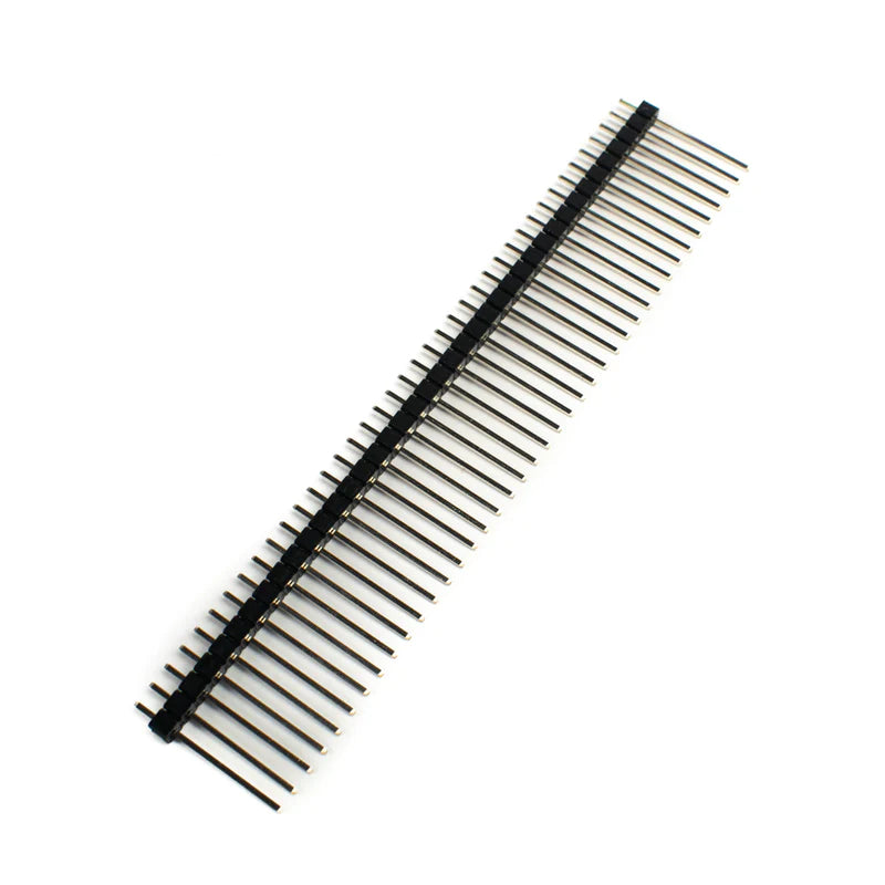 2.54mm 1x40 Pin Male Single Row Long Header Strip (Height: 20mm)