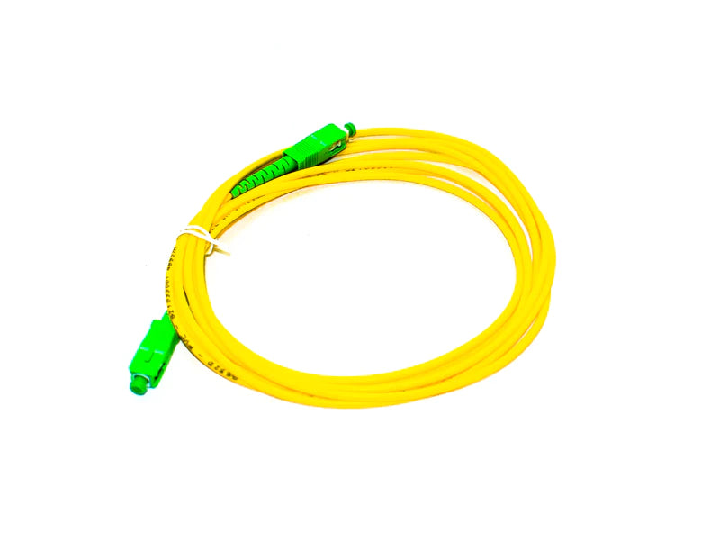 SC / APC - SC / APC 3 Meter SM SX 3.0mm Optical Fiber Patch Cord