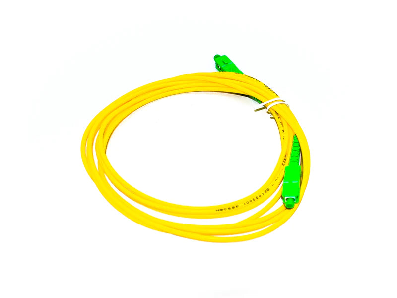 SC / APC - SC / APC 3 Meter SM SX 3.0mm Optical Fiber Patch Cord