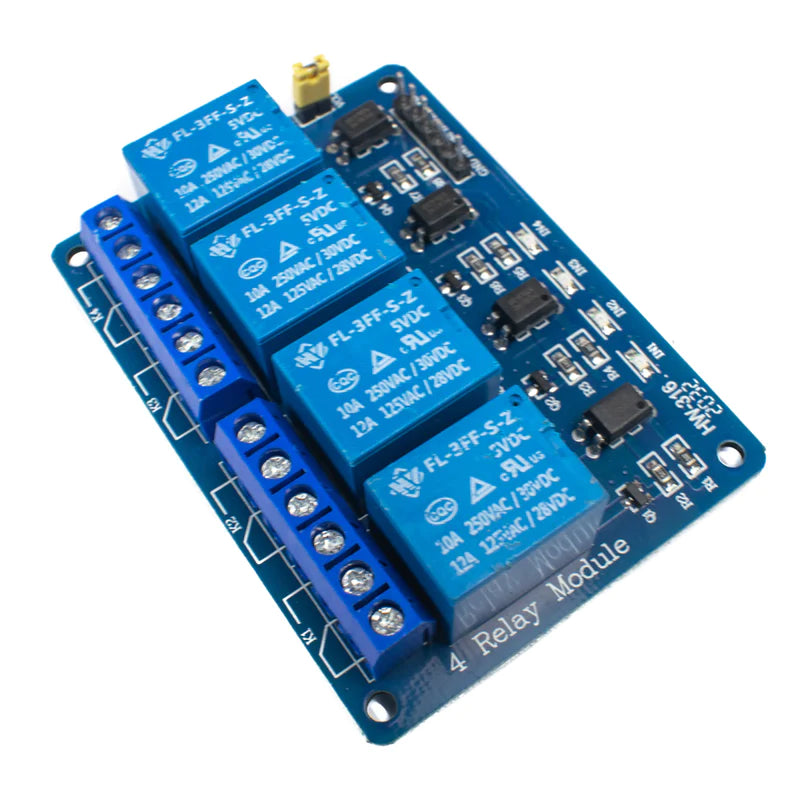 4 Channel 5V 10A Relay Module with optocoupler