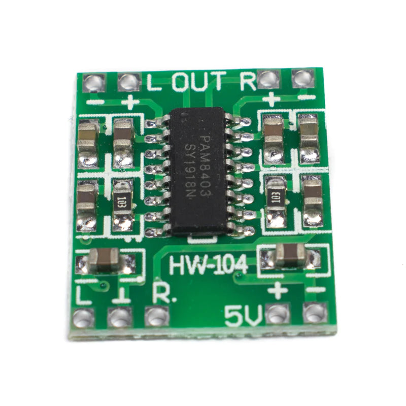 PAM8403 5V 3W 2-Channel Stereo Module