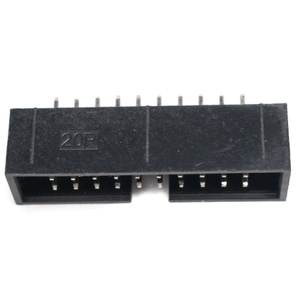 20 Pin FRC Shrouded Male Box Connector