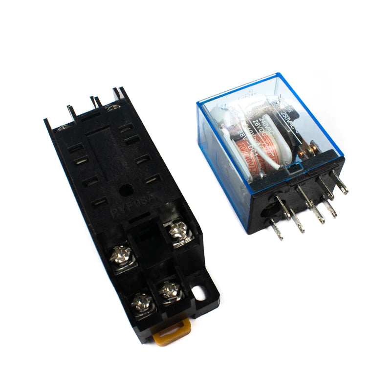 Relay 8 Pin Module MY2N-J 2A 8 Pin Power Relay with Socket – ArrowTechCart