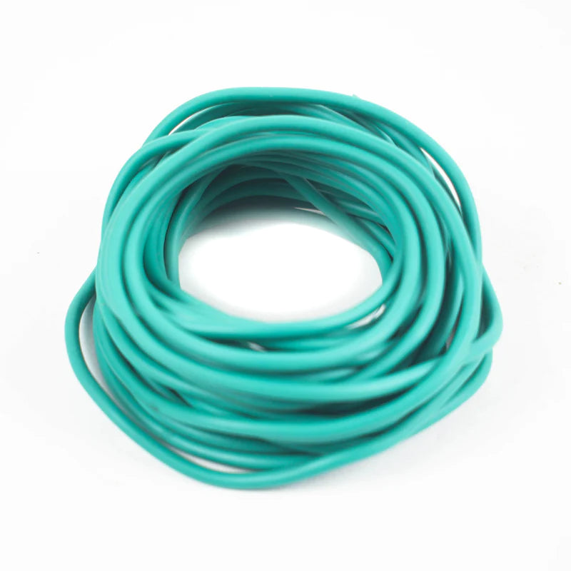 23 AWG Shielded Multi Strand Wire - 7/0.193mm (Cyan) 5 Meters