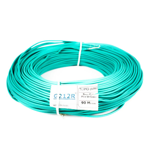 23 AWG Shielded Multi Strand Wire - 7/0.193mm (Cyan) 90 meter