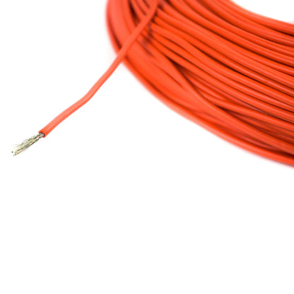 23 AWG Shielded Multi Strand Wire - 7/0.193mm (Orange) 5 Meter