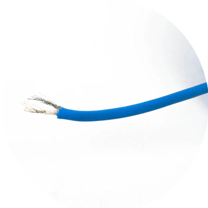 23 AWG Shielded Multi Strand Wire - 7/0.193mm (Blue) 90 Meter