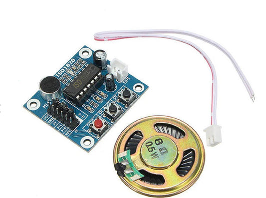 ISD1820 Voice Recording Module With On Board Mic and Speaker