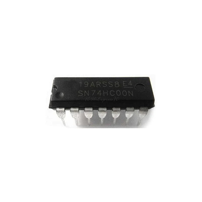 74HC00 Quad 2 Input NAND Gate IC (7400 IC) DIP-14 Package – ArrowTechCart