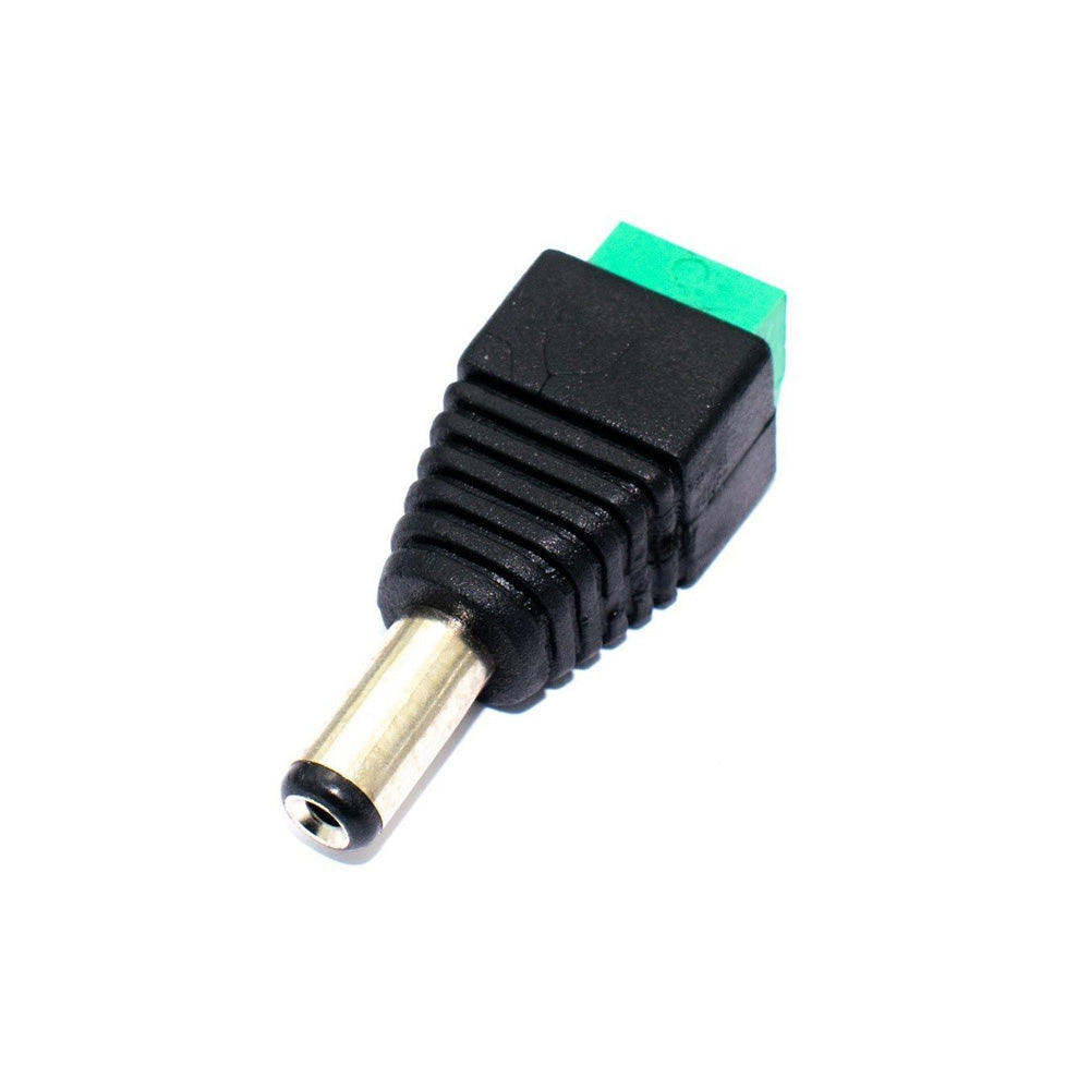 3 Prises Jack Femelles Filetées 2.1x5.5 Mm Pour Alimentation DC - Métal Argenté, Trou De Montage 11 Mm - 4