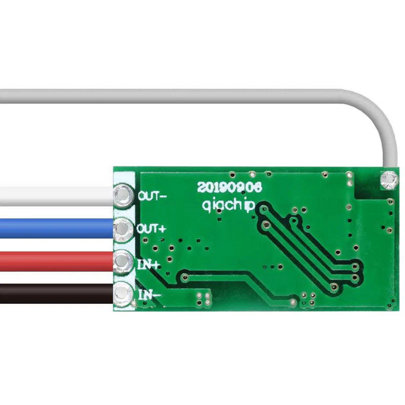 QIACHIP Wireless 433Mhz RF Module Receiver Remote Control Built-in Learning Code 1527 Decoding 1 channel output with MOSFET Current Driver