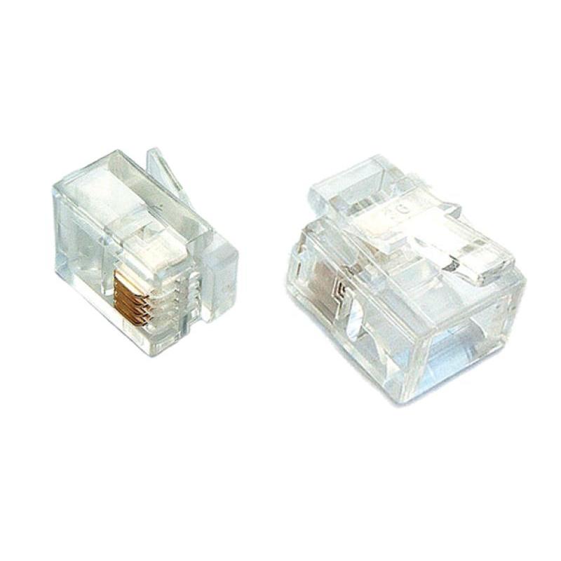 RJ11 Male Connector - 6P4C