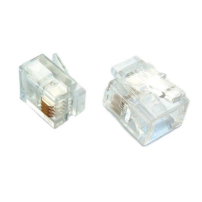 RJ11 Male Connector - 6P4C