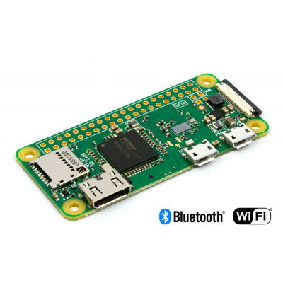 Raspberry Pi Zero W (Wireless) With in-built Wi-Fi and Bluetooth