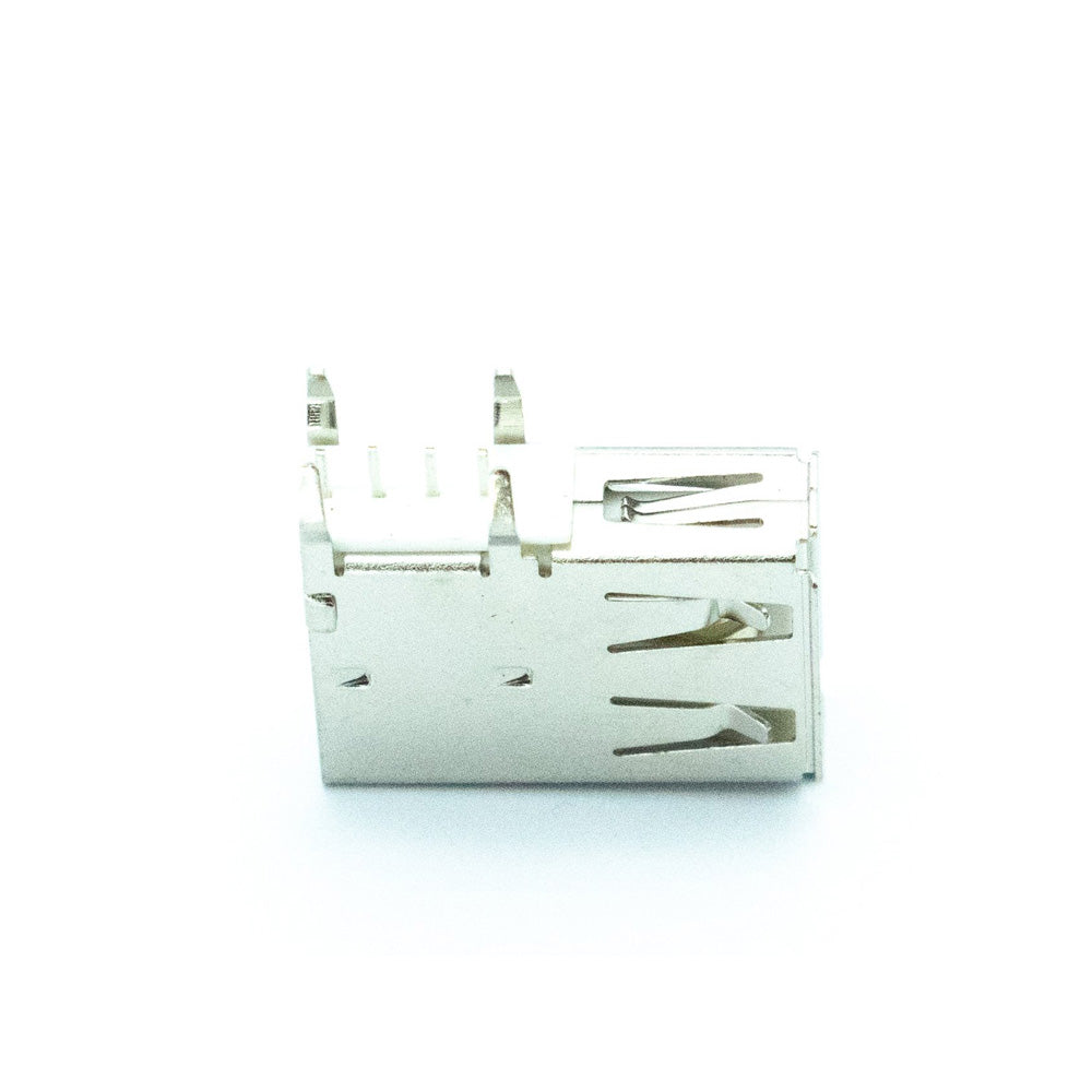 USB Type-A Vertical Female Jack Solder Connector