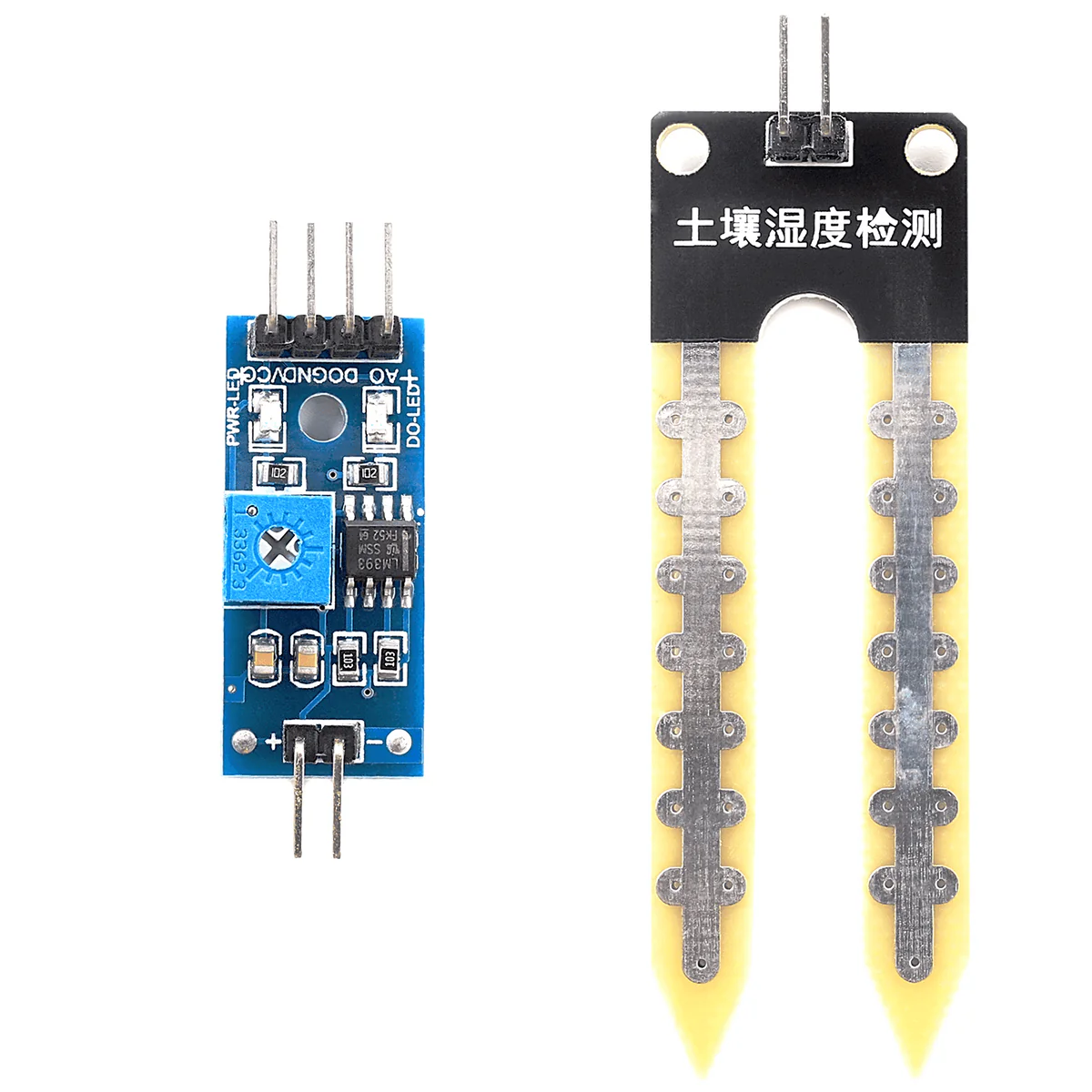 Soil Moisture Sensor Hygrometer Soil Moisture Modules Compatible with Arduino and Raspberry Pi