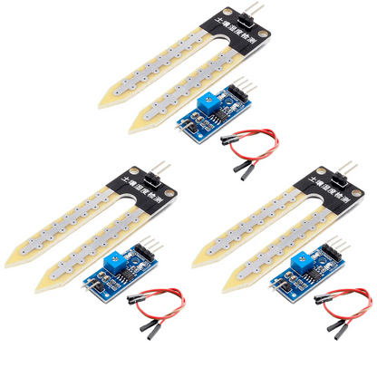 Soil Moisture Sensor Hygrometer Soil Moisture Modules Compatible with Arduino and Raspberry Pi