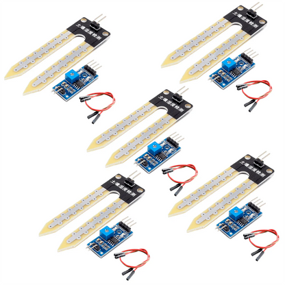 Soil Moisture Sensor Hygrometer Soil Moisture Modules Compatible with Arduino and Raspberry Pi