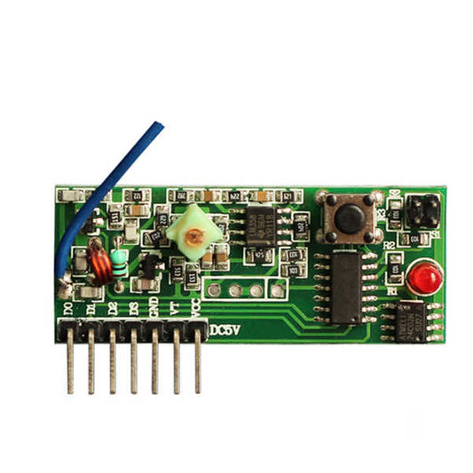 433MHZ IC2262 Learning code Super Regenerative decoding rf receiver module