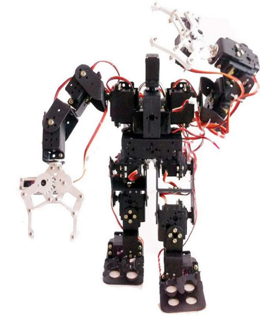 15 DOF Biped Robot Leg Robot Servo Motor Metal Bracket NO Servo