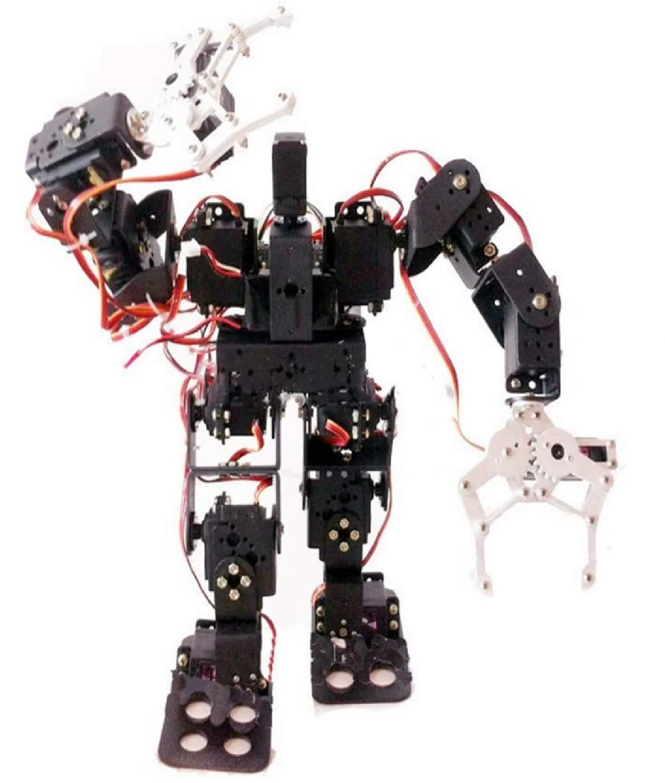 15 DOF Biped Robot Leg Robot Servo Motor Metal Bracket NO Servo