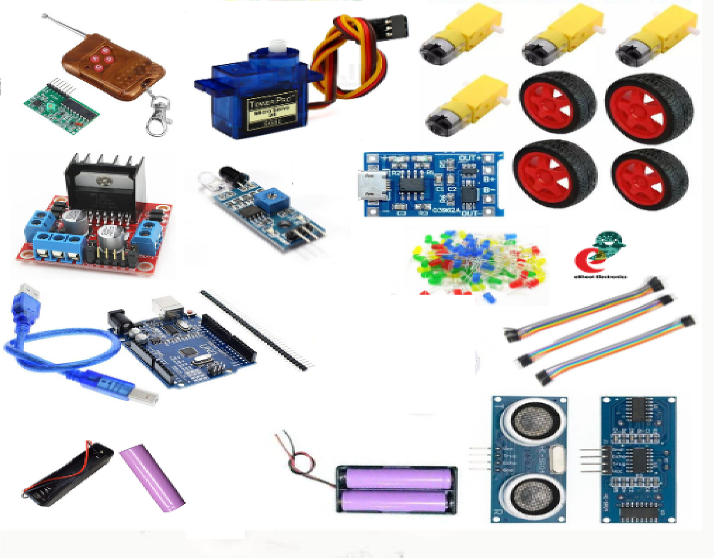 Arduino Robotics Starter Kit For Beginners with Video Tutorials